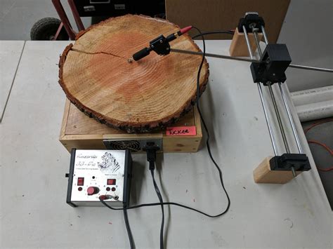 computerized wood burning machine